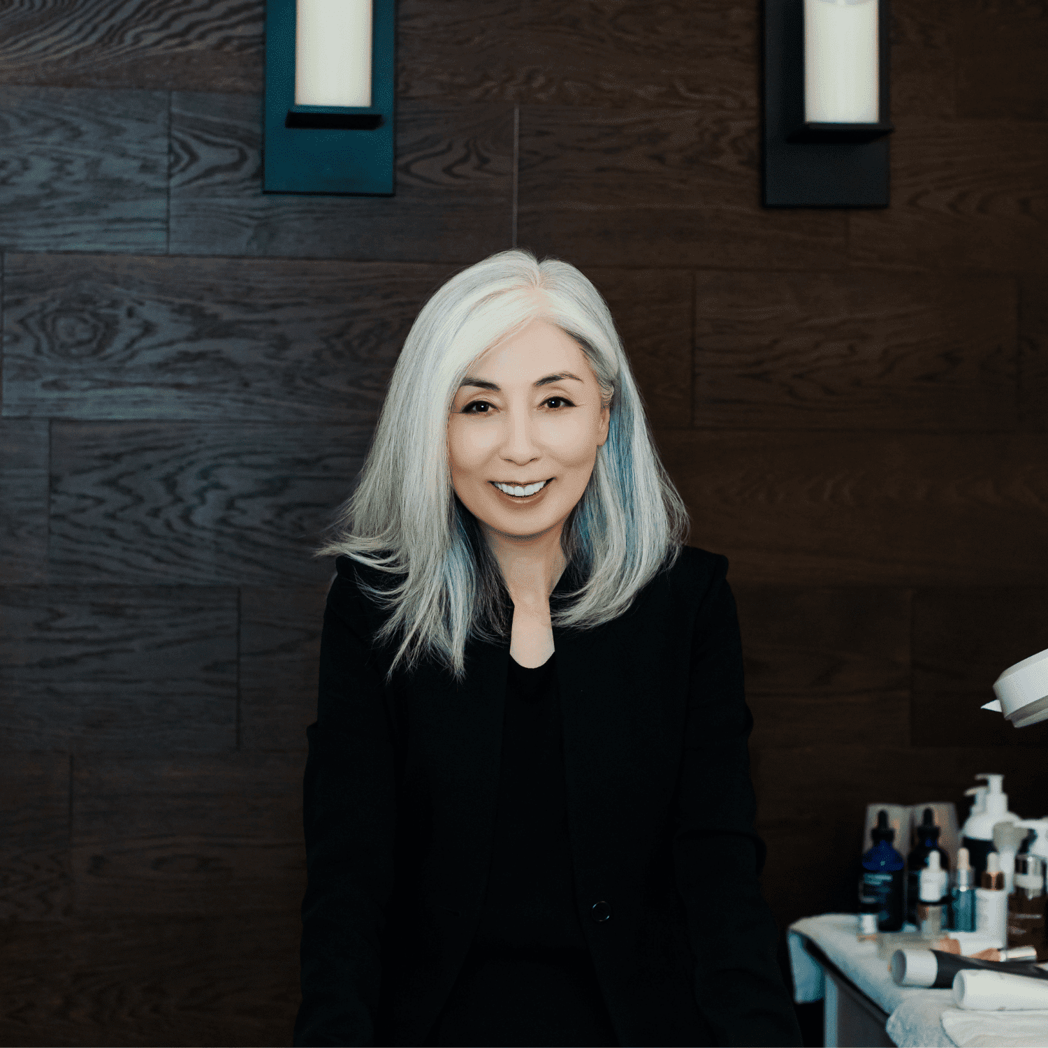Portrait of Jenny, a professional stylist at Avanté Salon & Spa, showcasing their expertise and style.